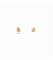 PENDIENTES BOLAS BEBE ORO 18KT