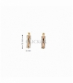 PENDIENTES ORO 18KT CON CIRCONITAS