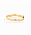 PULSERA BEBE RIGIDA ORO 18KT