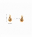 PENDIENTES GOTAS ORO 18KT