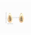 PENDIENTES GOTAS ORO 18KT