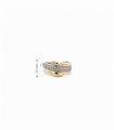 ANILLO ORO 18KT MODERNO CON CIRCONITAS