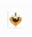 COLGANTE ORO 18KT CORAZON