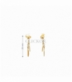 PENDIENTES COLGANTES ORO 18KT